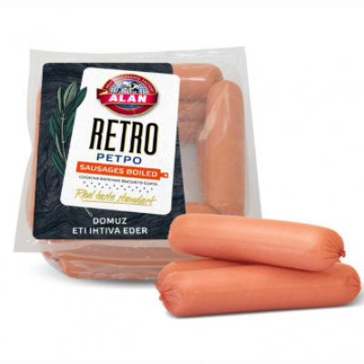 ALAN Retro Domuz Sosis 500 Gr