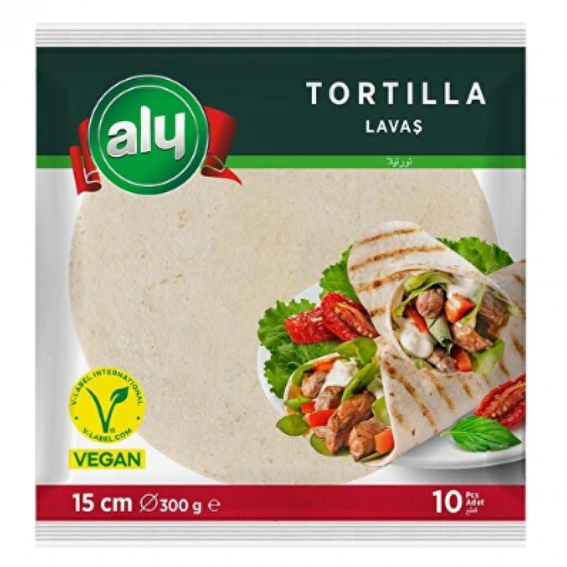 ALY Tortilla Lavaş 300 Gr 15 Cm