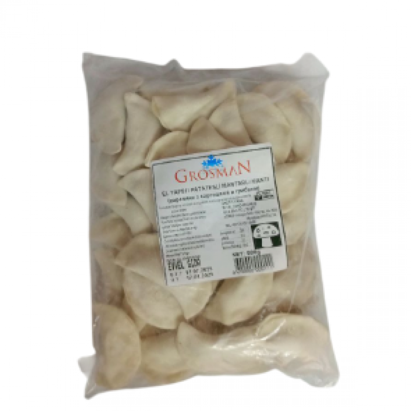 GROSMAN Patates Mantar Vareniki Mantı 500 Gr