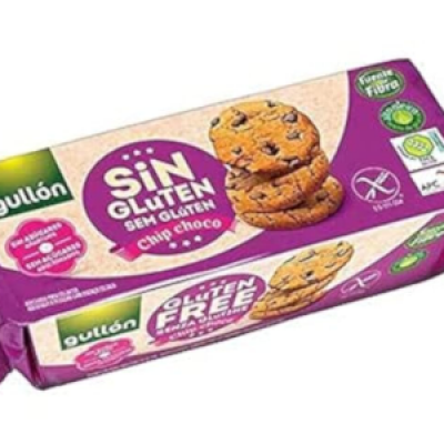 GULLON Glutensiz Şekersiz  Damla Çikolatalı Bisküvi 130 Gr