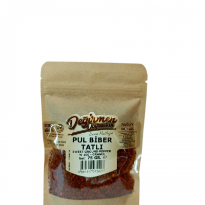 DEĞİRMEN Tatlı Pul Biber 75 Gr