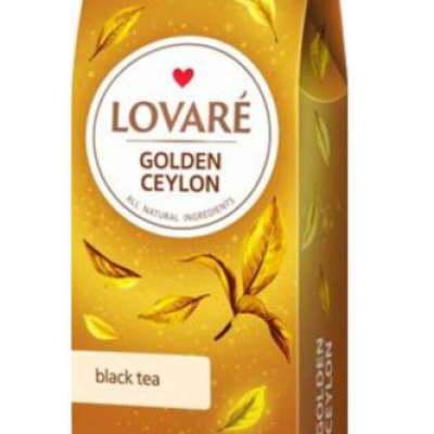 LOVARE Golden Ceylon Siyah Çay 80 Gr
