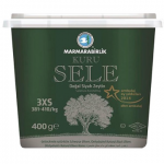 MARMARA BİRLİK KURU SELE Kurutulmuş Doğal Salamura Siyah Zeytin 410 Gr
