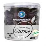 MARMARA BİRLİK XS GURME Doğal Siyah Zeytin Yağlı Salamura 400Gr