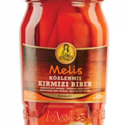 MELİS Közlenmiş Kırmızı Biber 680Gr