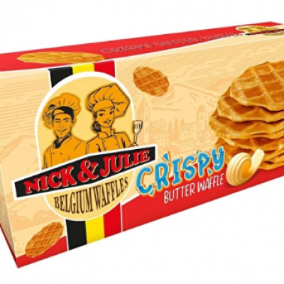 NICK and JULIE Çıtır Belçika Waffle 180 Gr