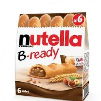 NUTELLA B-READY Kakao Fındık Kremalı Gofret 132 Gr