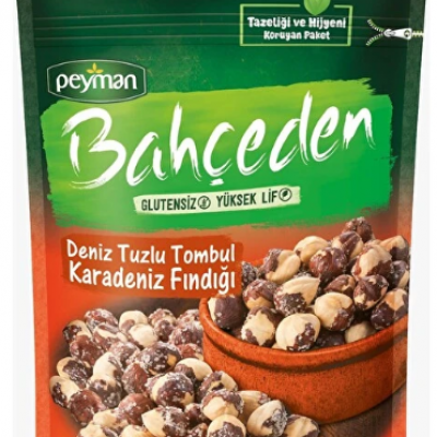 PEYMAN Bahçeden Deniz Tuzlu Tombul Karadeniz Fındığı 130 Gr