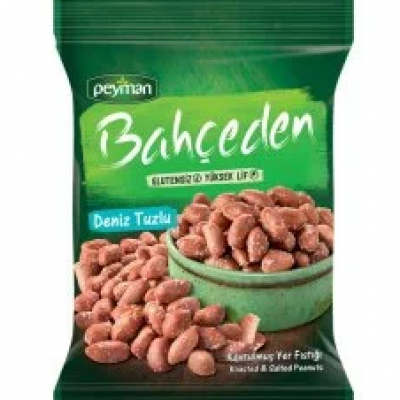 PEYMAN Bahçeden Deniz Tuzlu Yer Fıstığı 90 Gr