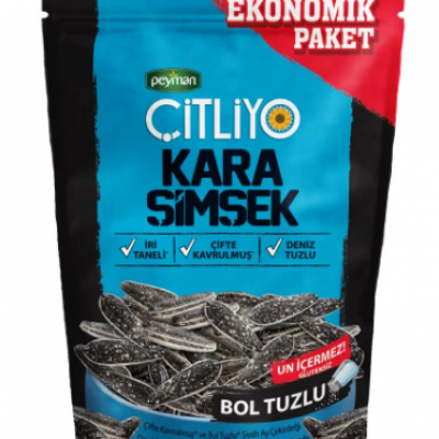 PEYMAN Çitliyo Kara Şimşek Ekonomik Paket 180 Gr