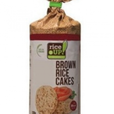 RICE UP Karışık Taneli Esmer Pirinç Patlağı 120 Gr